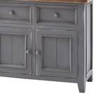 Sideboard Balignton II Kiefer massiv - Grau