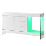 Sideboard Banas I (incl. verlichting) wit