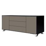 Sideboard Boomerang Grau / Schwarz