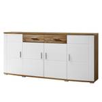 Sideboard Bromont Matt Weiß / Eiche Dekor