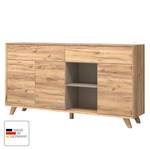 Dressoir Calvi II Navarra eikenhoutkleurig/Steengrijs - Conisch