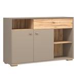 Sideboard Calvi III Steingrau / Eiche Navarra Dekor - Eckig