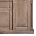 Sideboard Parzival III deels massief eikenhout - truffelkleurig