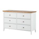 Dressoir Celeste wit/honingkleuren