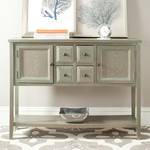 Sideboard Charlotte IV Ulme / Pinie massiv - Hellgrau