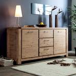 Buffet Alenja Acacia massif - Couleur sable