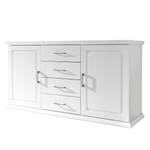 Sideboard Elisa wit deels massief grenenhout