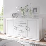 Sideboard Elisa wit deels massief grenenhout