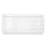 Buffetkast Roomconcept II (incl. LED-verlichting) - hoogglans wit