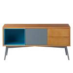 Dressoir Eno II eikenhout/grijs