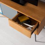 Dressoir Eno II eikenhout/grijs