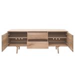 Sideboard Fleek II Eiche massiv - Eiche Hell