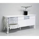 Sideboard Janus Silber - Holzart/Dekor - Holz teilmassiv - 170 x 75 x 56 cm