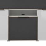 Buffet Katakana I Blanc brillant / Gris