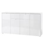 Sideboard Larado I Hochglanz Weiß / Weiß