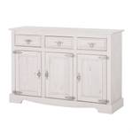 Dressoir Zacateca 3-deurs - massief wit grenenhout