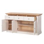 Dressoir Lyngby I massief grenenhout - Wit grenenhout / Grenenhout