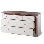 Buffet Lyngby I Pin massif - Pin blanc / Pin marron - Epicéa