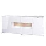 Dressoir Mamberg I (incl. verlichting) hoogglans wit/wit