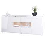 Sideboard Mamberg II (inkl. Beleuchtung) Hochglanz Weiß / Weiß