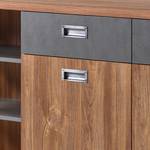 Dressoir Marton Stirling eikenhouten look/licht antracietkleurig