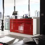 Buffet Motley Vert brillant - Rouge brillant / Blanc