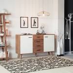 Sideboard Nilsson I deels massief sheeshamhout sheeshamhout/wit