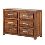 Sideboard OHIO Seesham massiv - gewachst