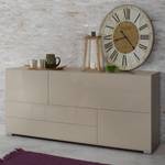 Sideboard Ower Hochglanz Taupe