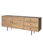 Buffet Peeri Marron - Bois manufacturé - 180 x 70 x 42 cm