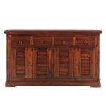 Buffet Pradesh II Acacia partiellement massif Marron