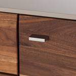 Highboard Misano Notenboomhout/platina bruin