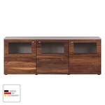 Tv-meubel Solano I Notenboomhout/platina bruin - Zonder verlichting