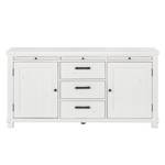 Buffet South Hampton I Acacia partiellement massif - Blanc