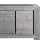 Sideboard Titan I deels massief eikenhout grijs