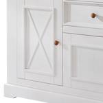 Buffet Ummanz I Pin massif - Pin blanc / Pin miel - Pin blanc