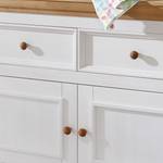 Buffet Ummanz I Pin massif - Pin blanc / Pin miel - Pin blanc