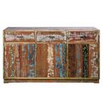 Sideboard Vintage Colore Braun - Multicolor - Massivholz - 150 x 88 x 45 cm