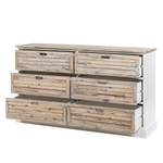 Dressoir Westcoast I- massief acaciahout wit