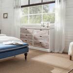 Dressoir Westcoast I- massief acaciahout massief acaciahout - wit