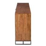 Buffet Woodson Acacia massif / Fer - Acacia Marron clair - Largeur : 200 cm