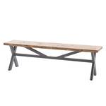 Banc Balignton Pin massif - Gris