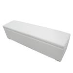 Banc Bütow Blanc - 110 cm - Largeur : 110 cm