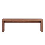 Banc Caroline Placage noyer véritable - Largeur : 142 cm