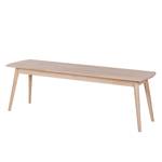 Banc en bois massif FINSBY Hêtre massif - Largeur : 140 cm