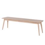 Banc en bois massif FINSBY Hêtre massif - Largeur : 160 cm