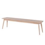 Banc en bois massif FINSBY Hêtre massif - Largeur : 180 cm