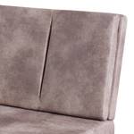 Banc Great Bend Microfibre / Métal - Taupe