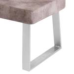 Zitbank Great Bend microvezel/metaal - taupe