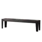 Banc Keyport Manguier massif - Gris cendres / Noir